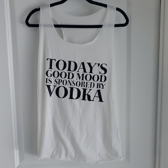 no brand Tops - White Sleeveless Tank Top Classic Style